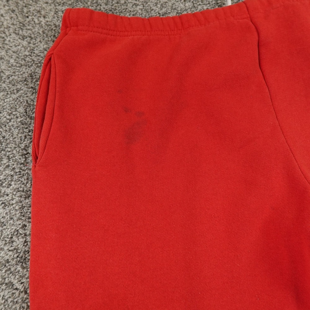 VTG San Francisco 49ers Sweatpants Mens M Red NFL Football Jogger Nutmeg 90s USA - Picture 13 of 16